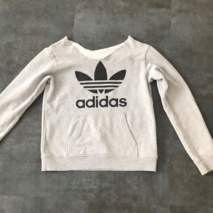 Cut Adidas Hoodie